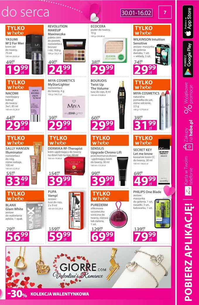 Gazetka promocyjna Hebe str. 7