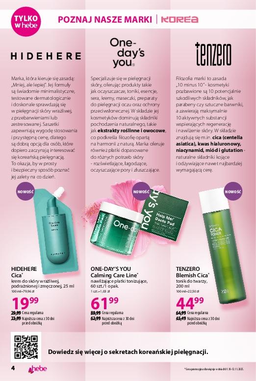 Gazetka promocyjna Hebe str. 4
