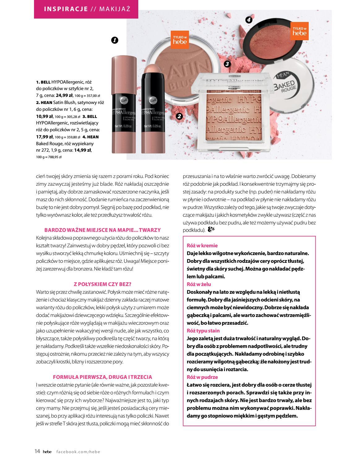 Gazetka promocyjna Hebe str. 14