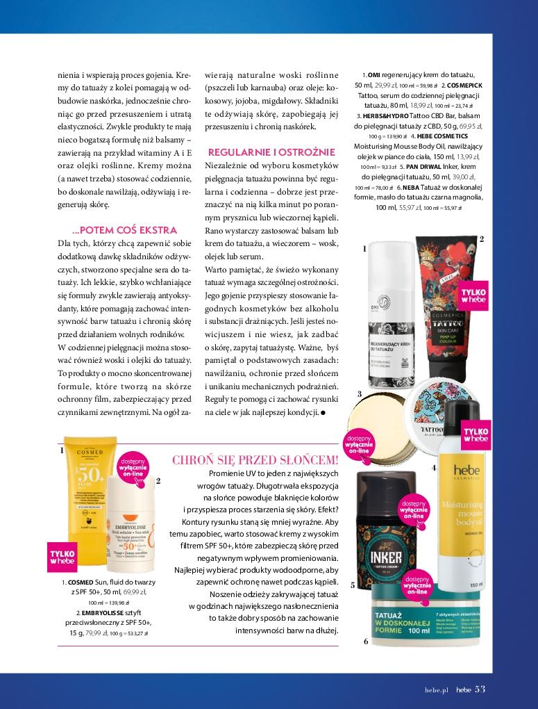 Gazetka promocyjna Hebe str. 53
