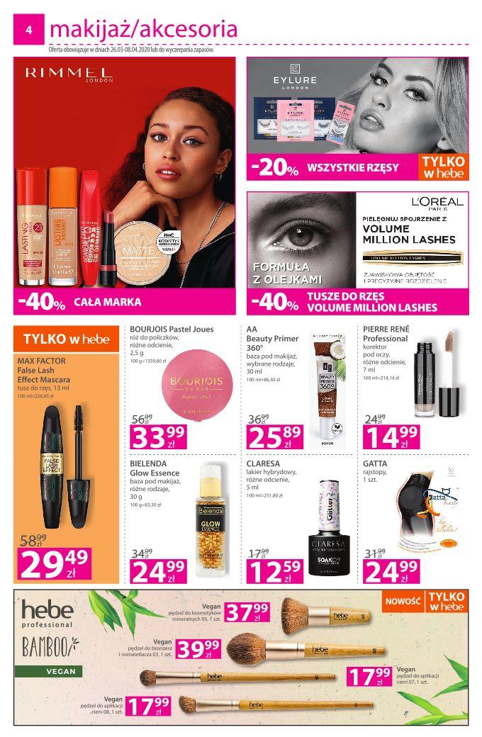 Gazetka promocyjna Hebe str. 4