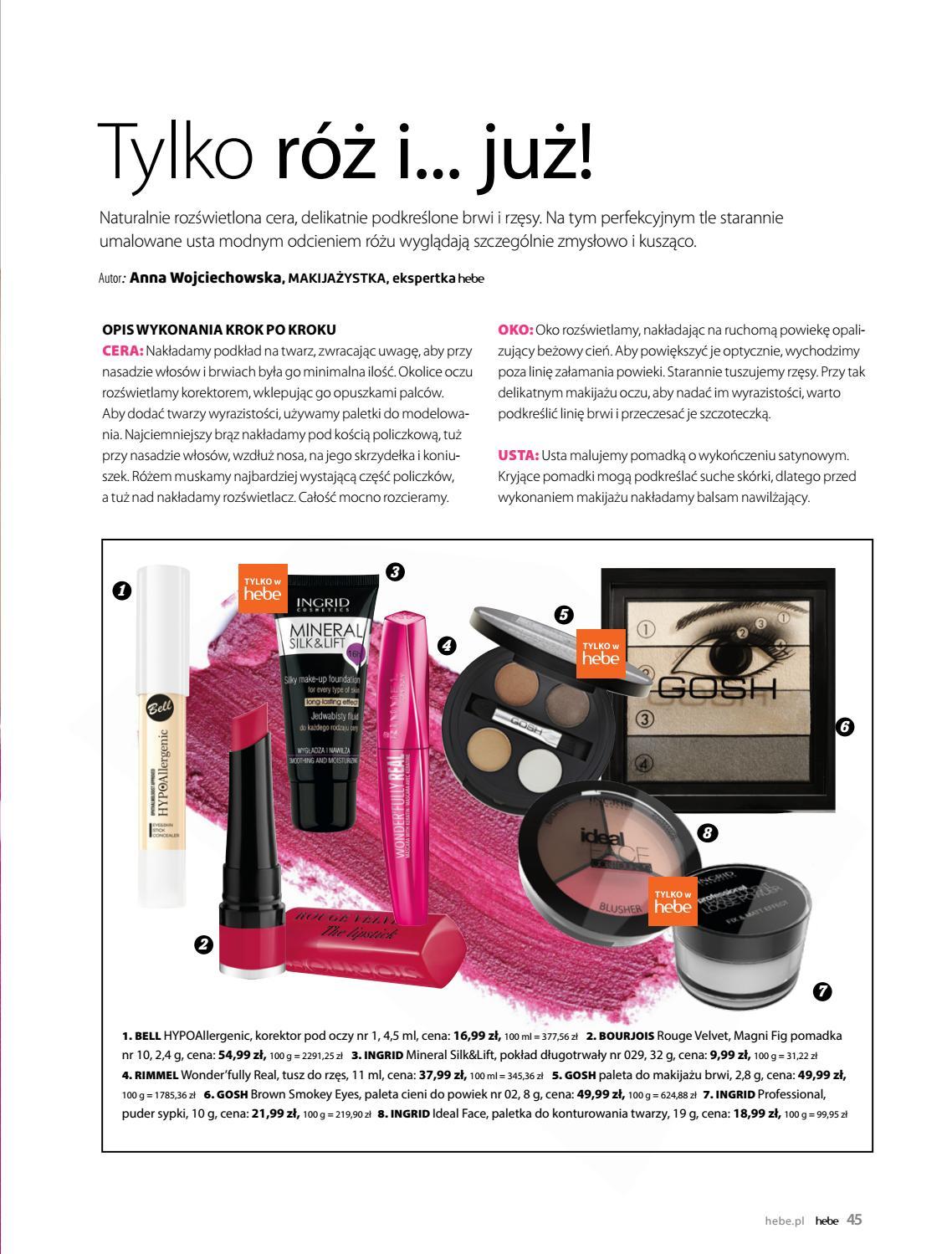 Gazetka promocyjna Hebe str. 45