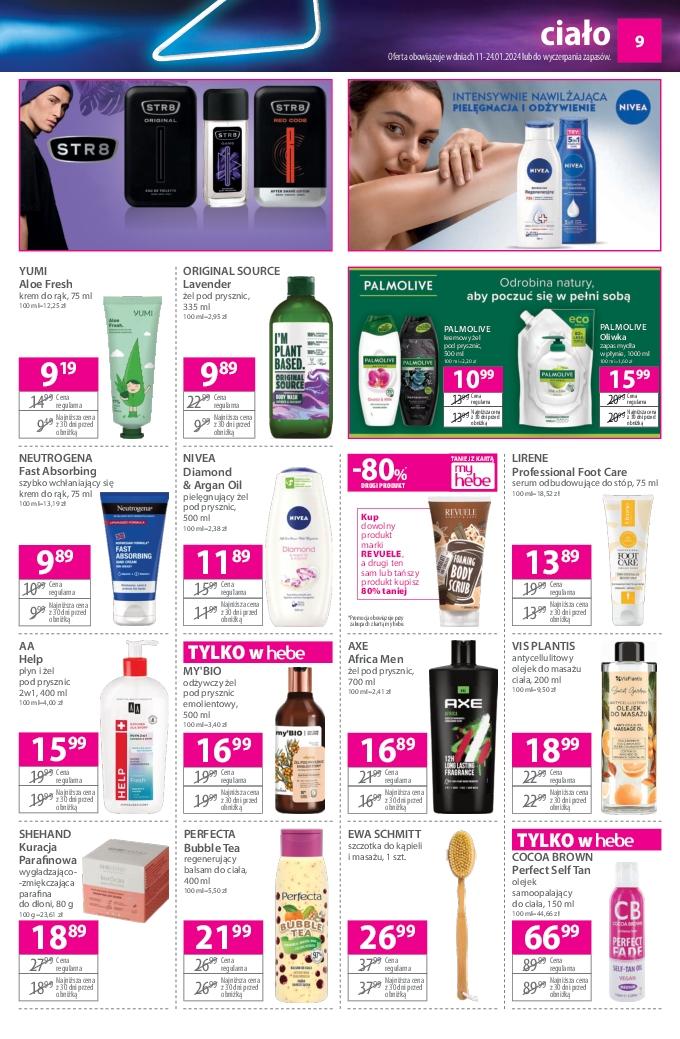 Gazetka promocyjna Hebe str. 9