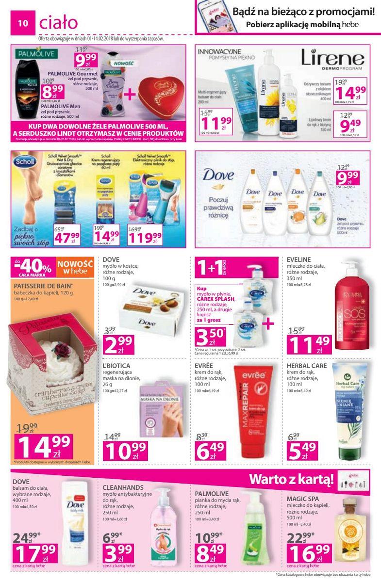 Gazetka promocyjna Hebe str. 10