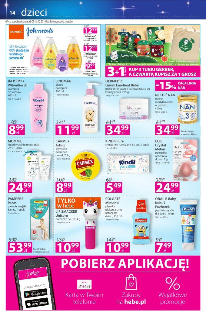 Gazetka promocyjna Hebe str. 14