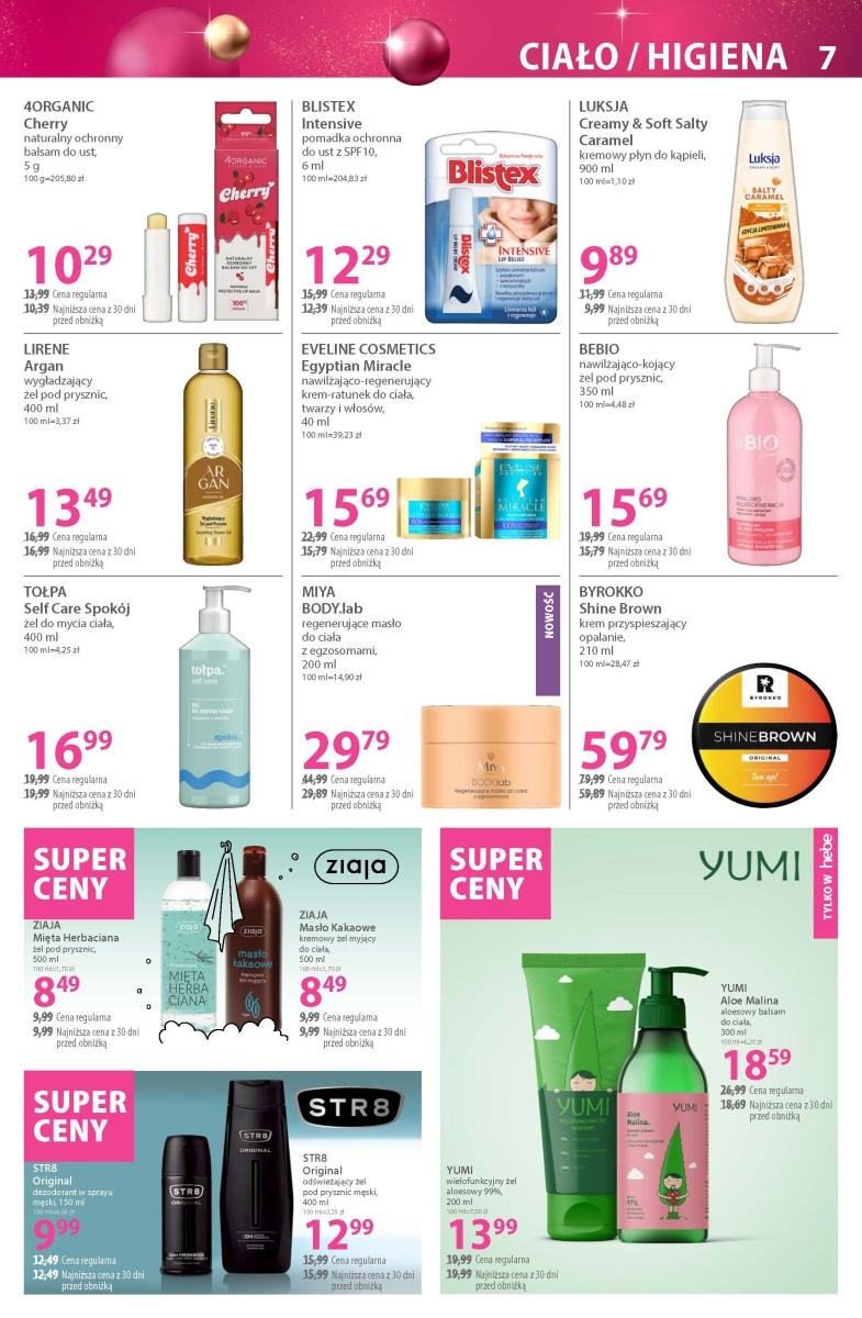 Gazetka promocyjna Hebe str. 7