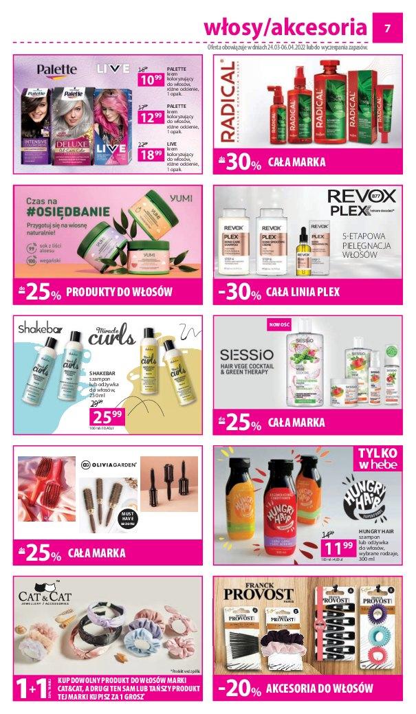 Gazetka promocyjna Hebe str. 7