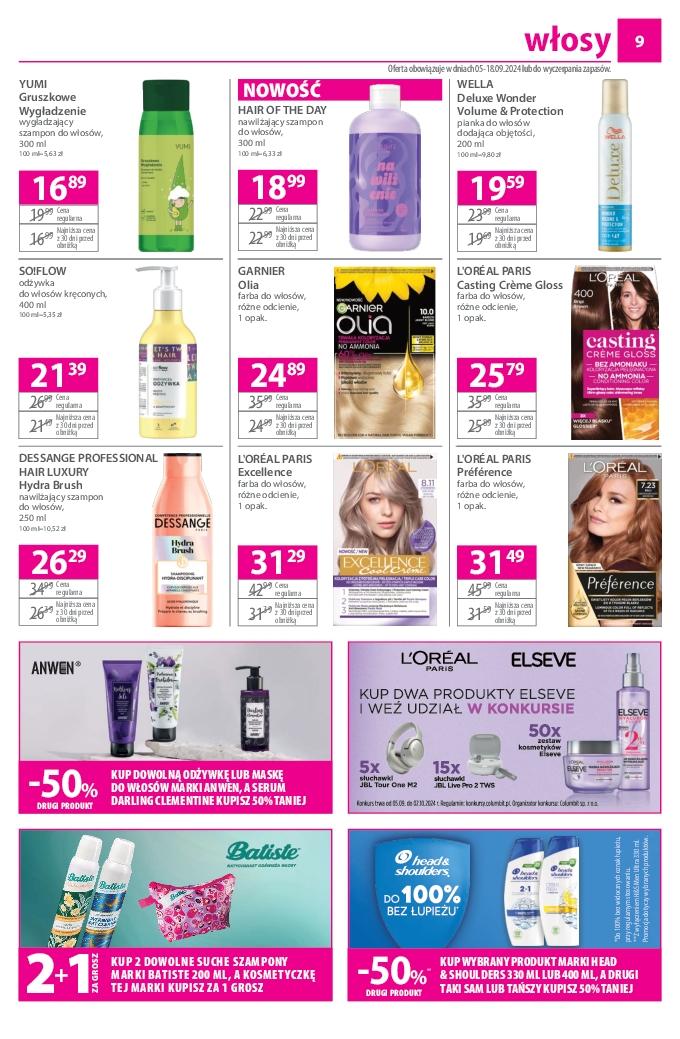 Gazetka promocyjna Hebe str. 9