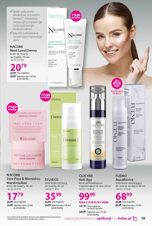 Gazetka promocyjna Hebe str. 19