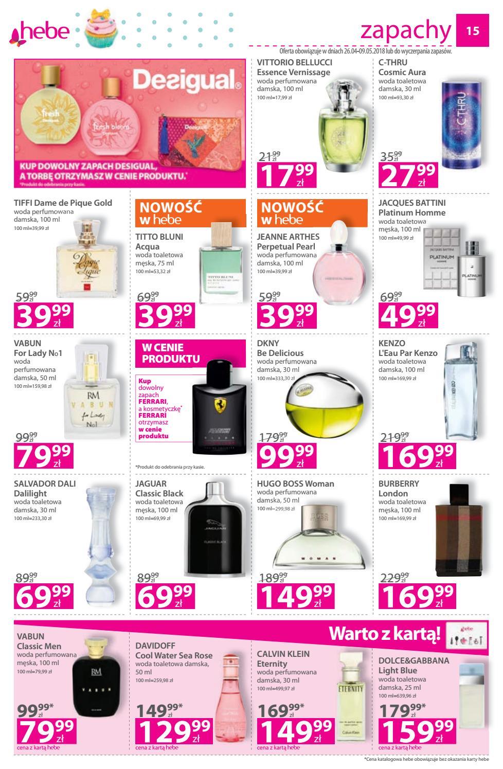 Gazetka promocyjna Hebe str. 15
