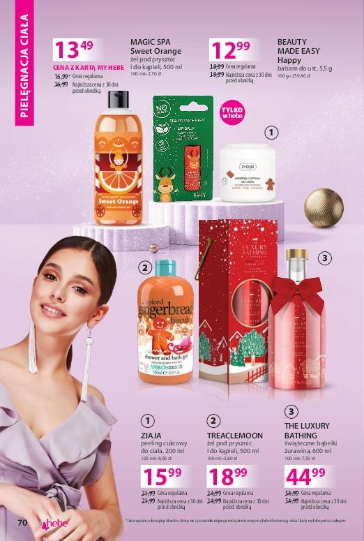 Gazetka promocyjna Hebe str. 70