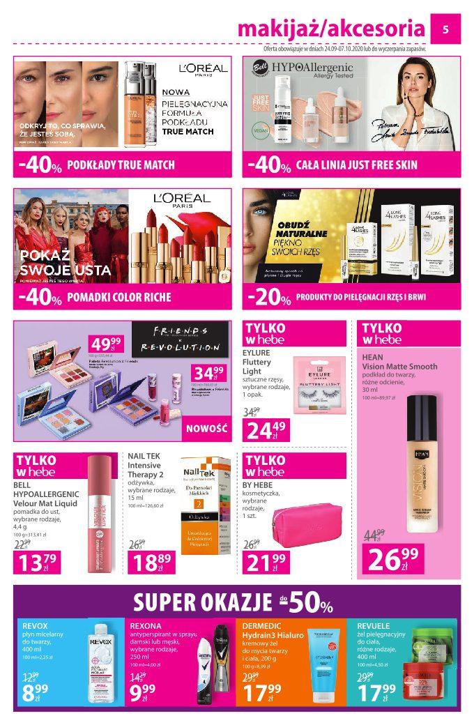 Gazetka promocyjna Hebe str. 5