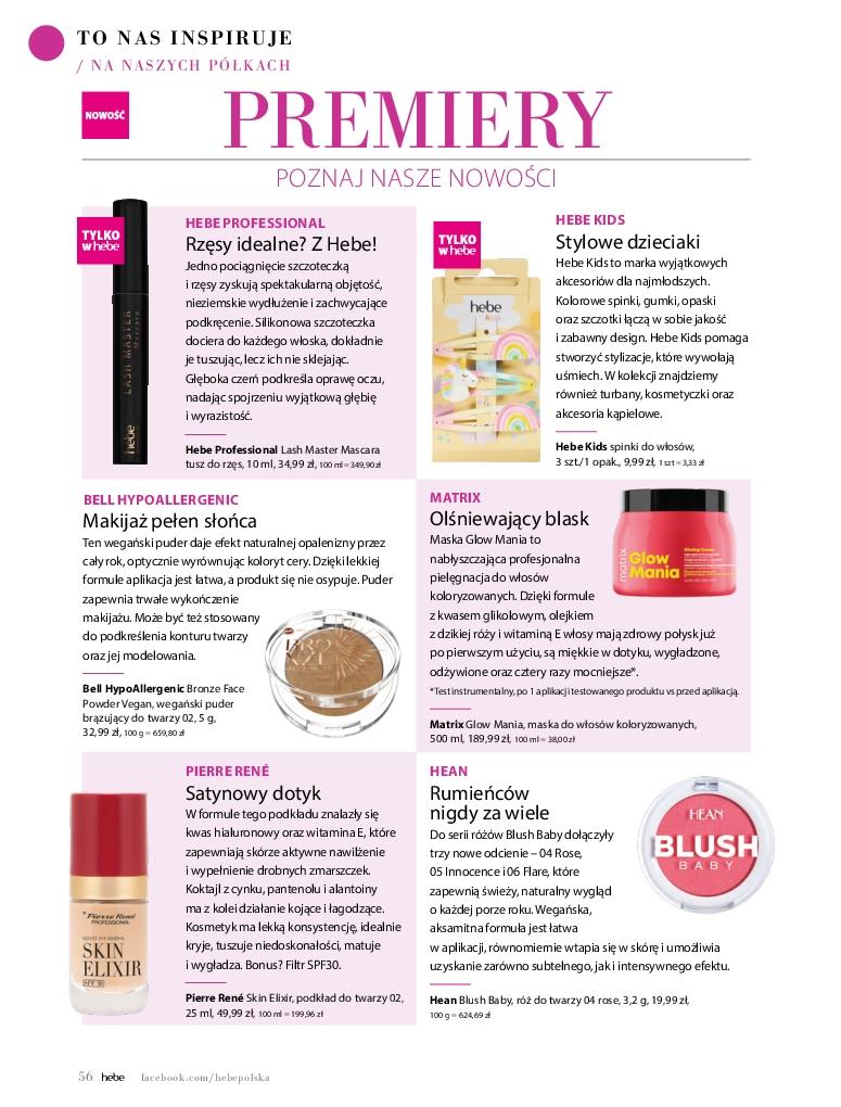 Gazetka promocyjna Hebe str. 56