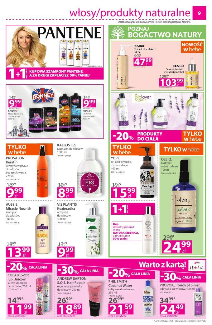 Gazetka promocyjna Hebe str. 9