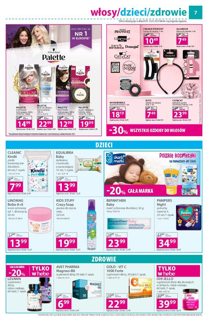 Gazetka promocyjna Hebe str. 7