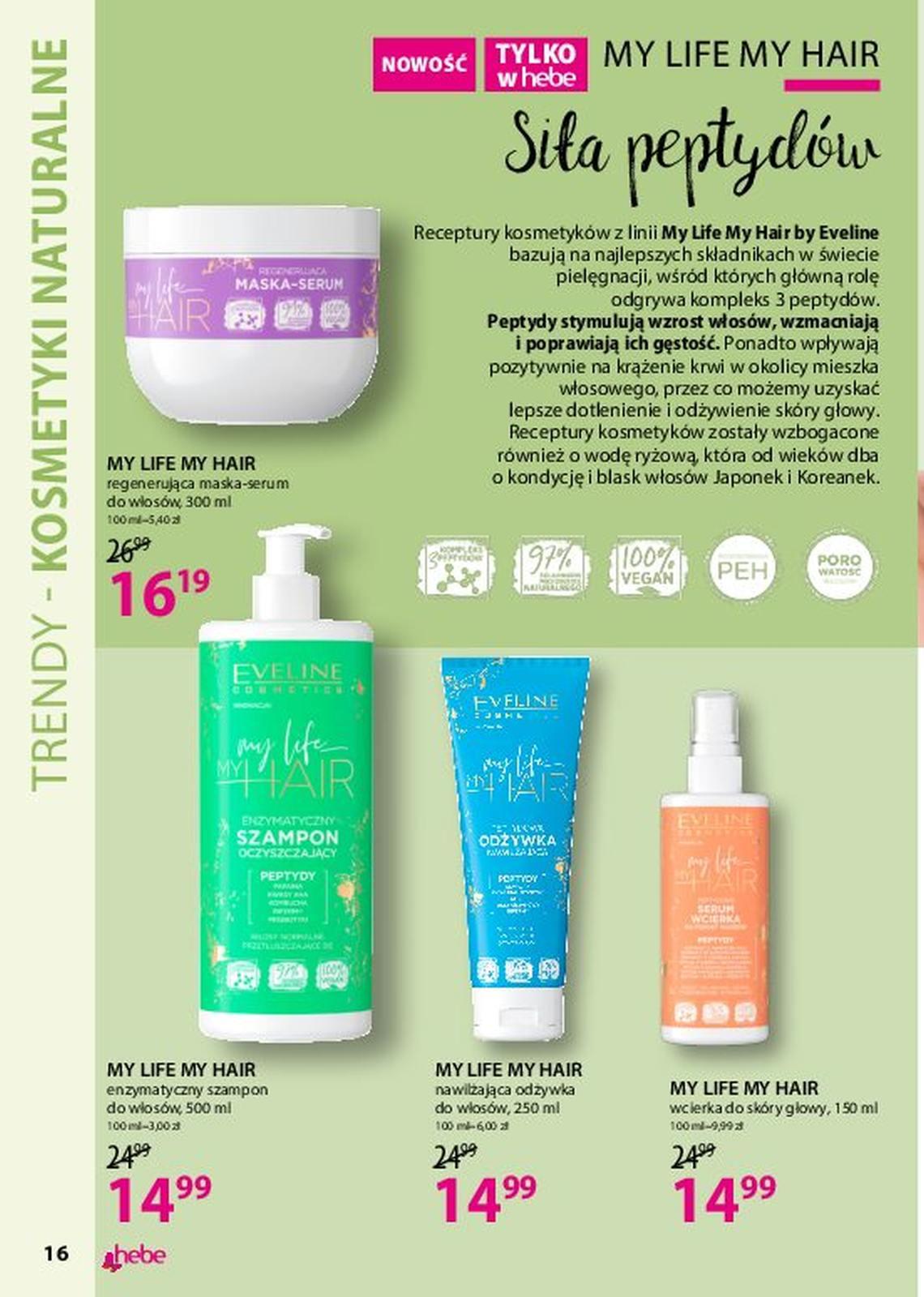 Gazetka promocyjna Hebe str. 16