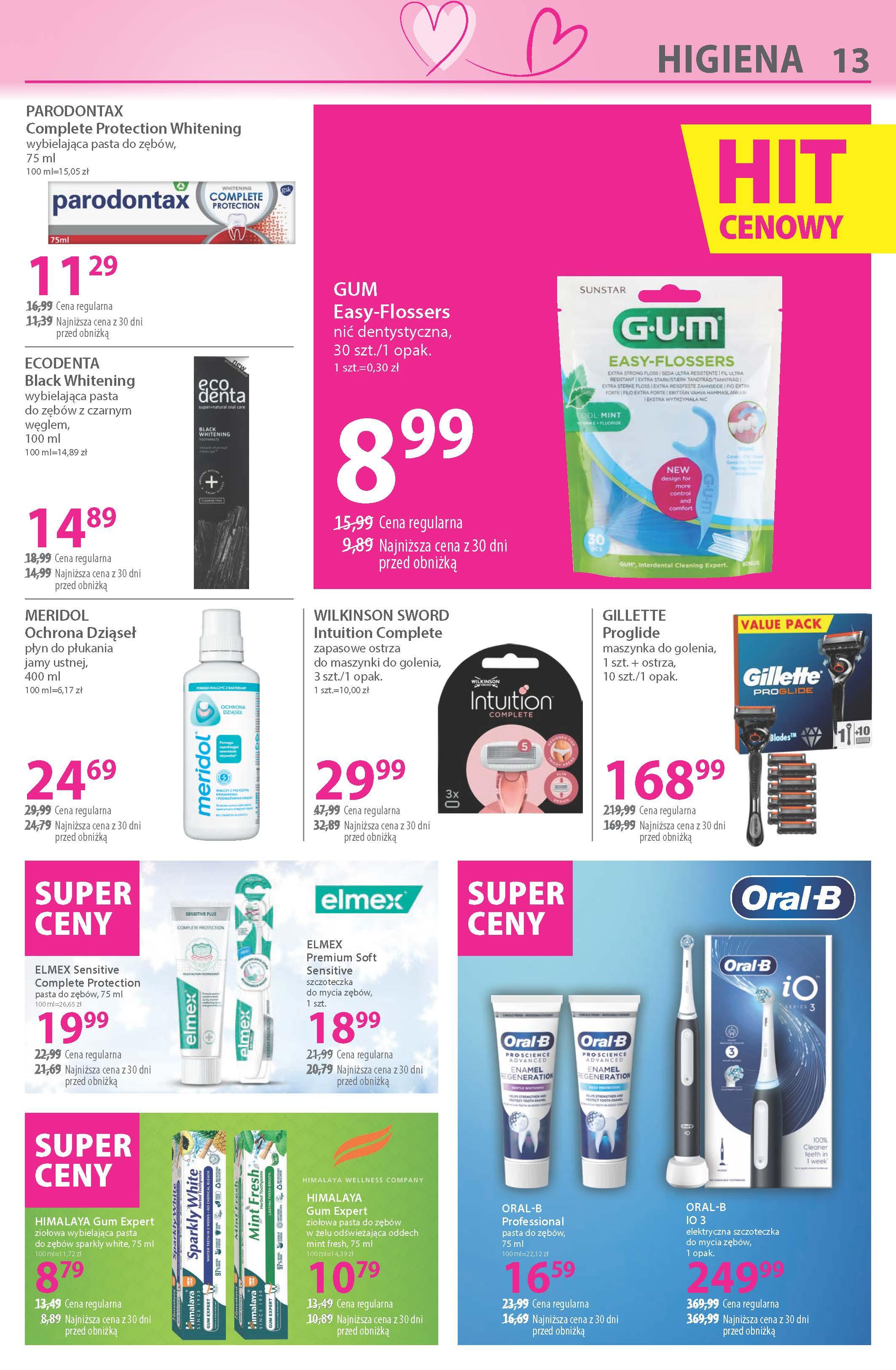 Gazetka promocyjna Hebe str. 13