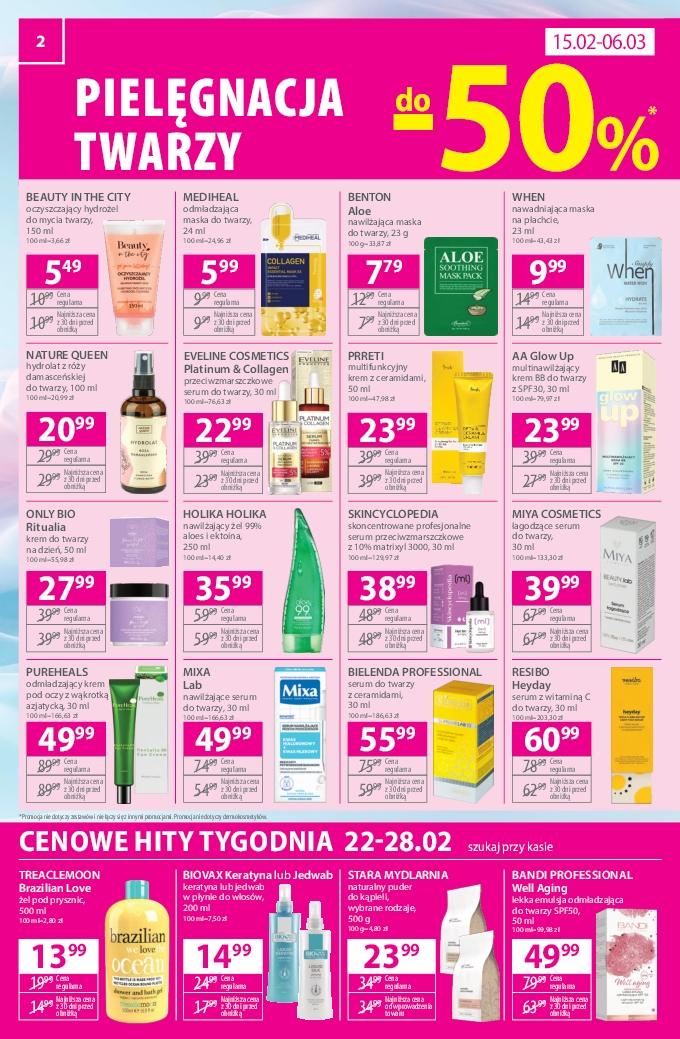 Gazetka promocyjna Hebe str. 2