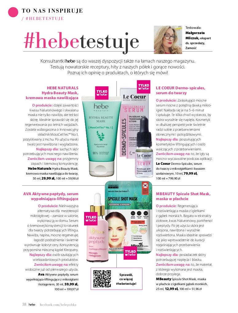 Gazetka promocyjna Hebe str. 38