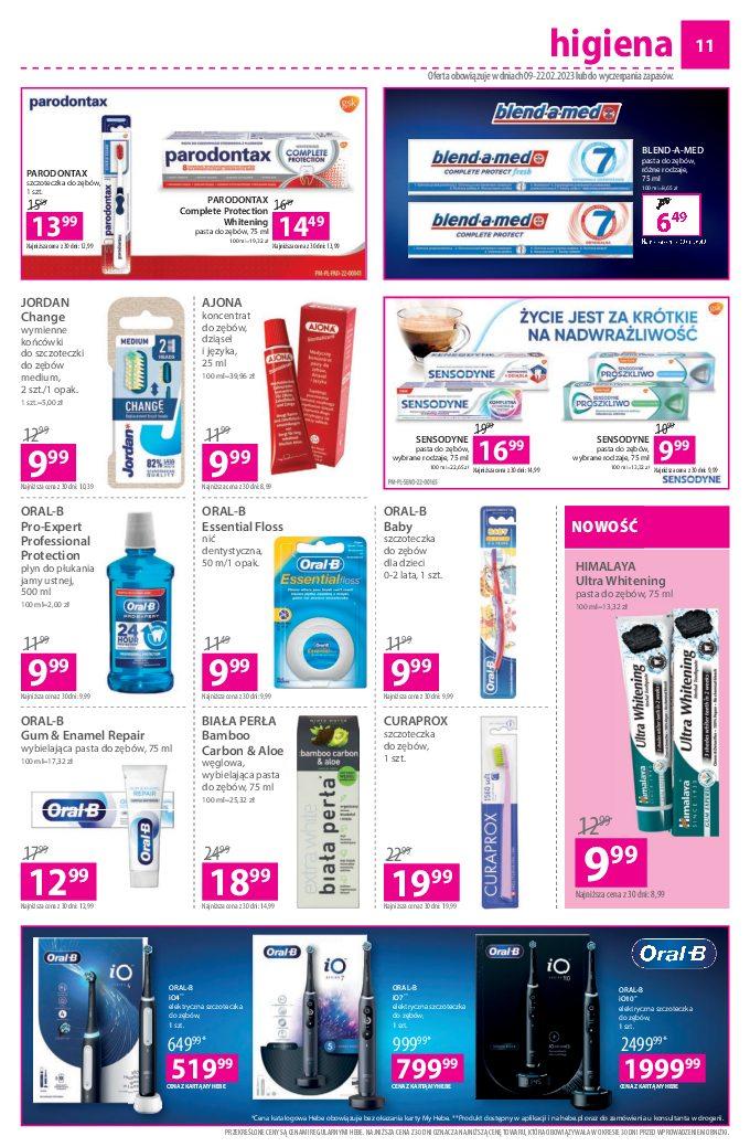 Gazetka promocyjna Hebe str. 11