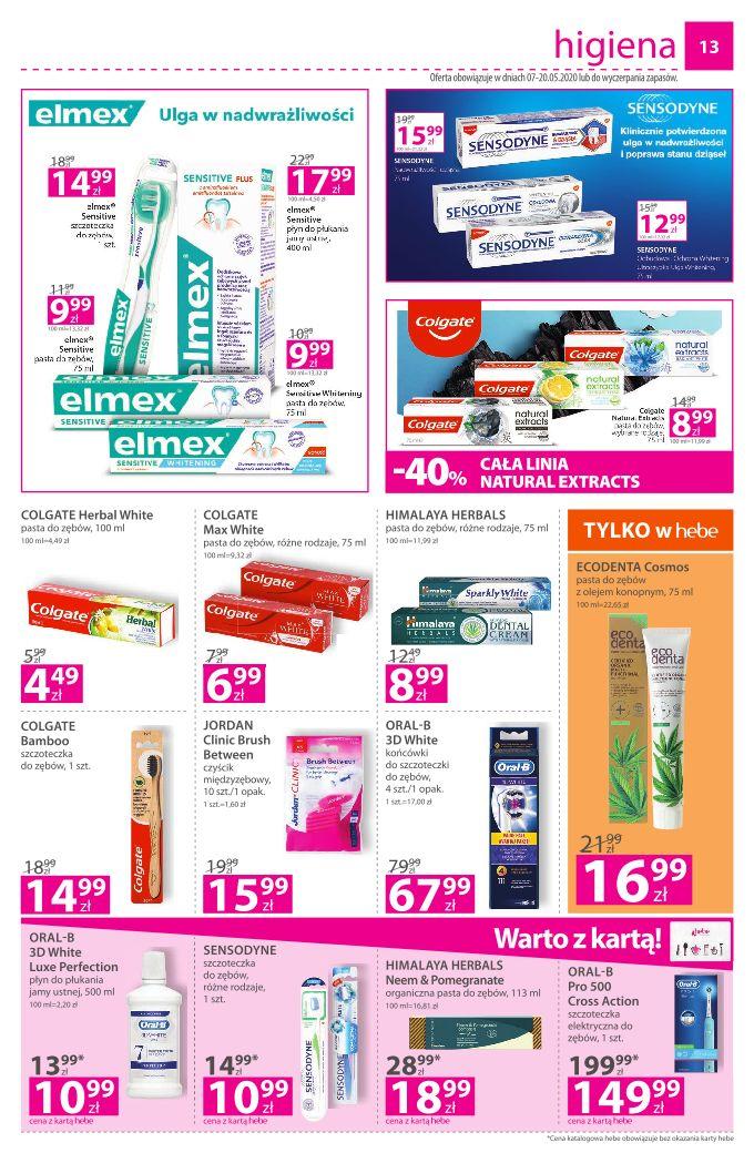 Gazetka promocyjna Hebe str. 13