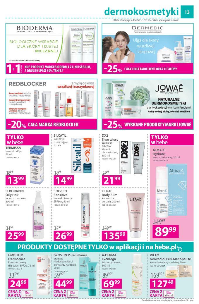 Gazetka promocyjna Hebe str. 13