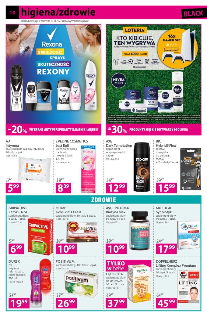 Gazetka promocyjna Hebe str. 10