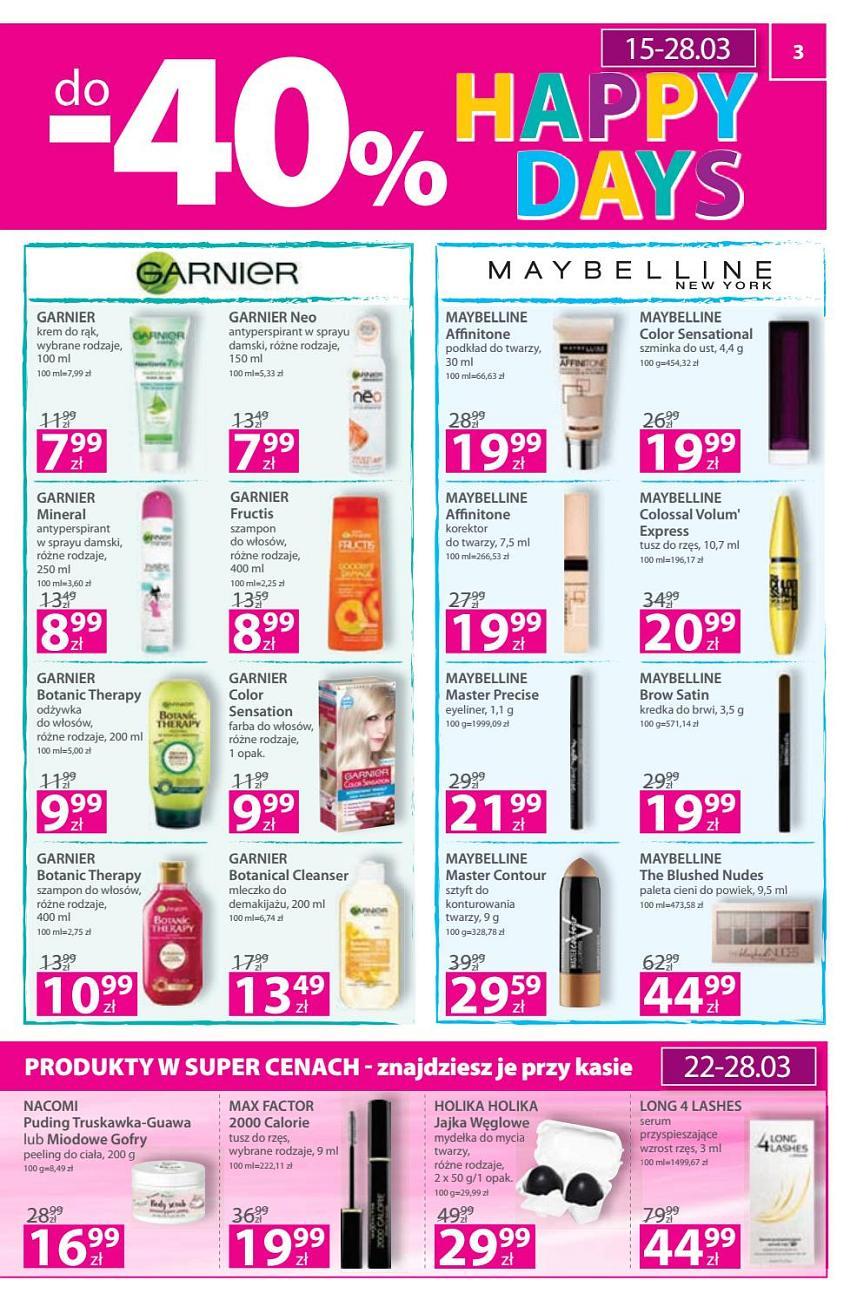 Gazetka promocyjna Hebe str. 3