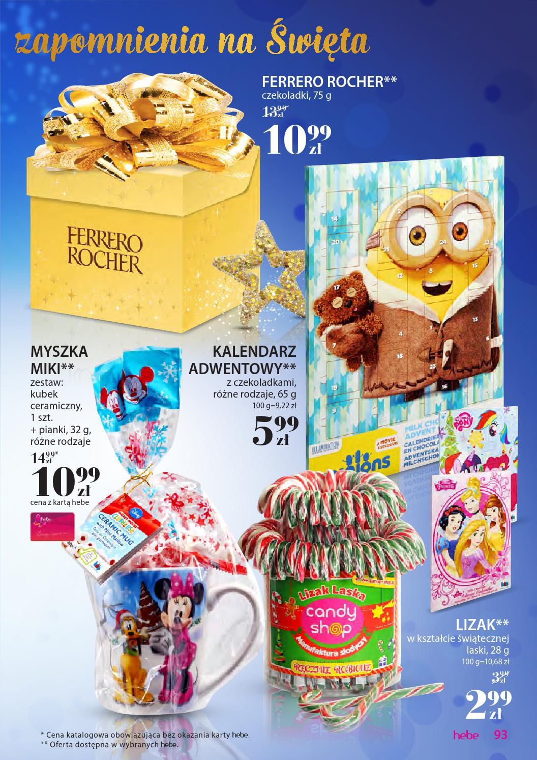 Gazetka promocyjna Hebe str. 93