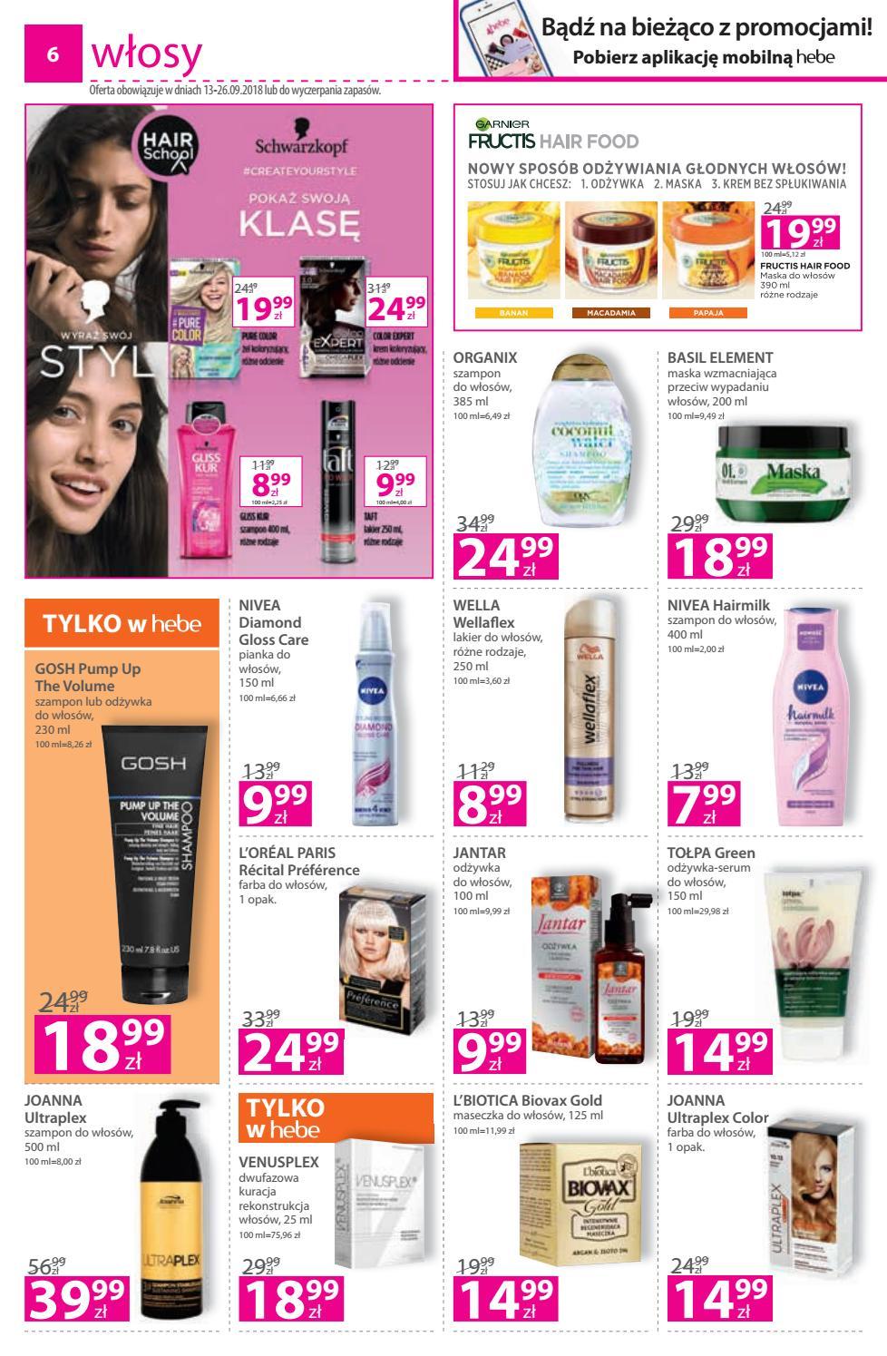 Gazetka promocyjna Hebe str. 6