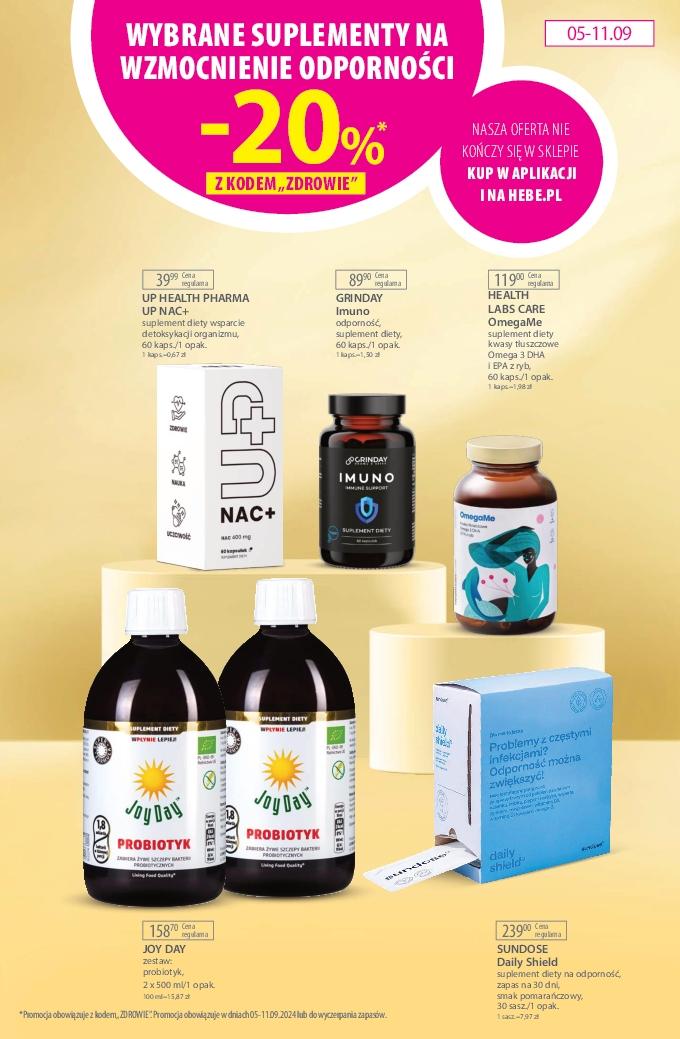 Gazetka promocyjna Hebe str. 16