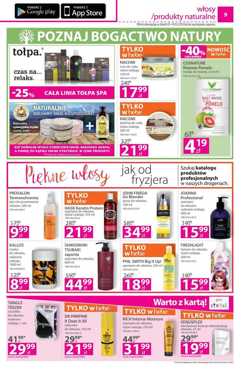 Gazetka promocyjna Hebe str. 9