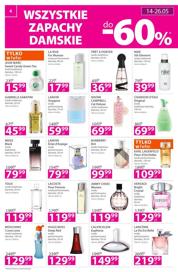 Gazetka promocyjna Hebe str. 4