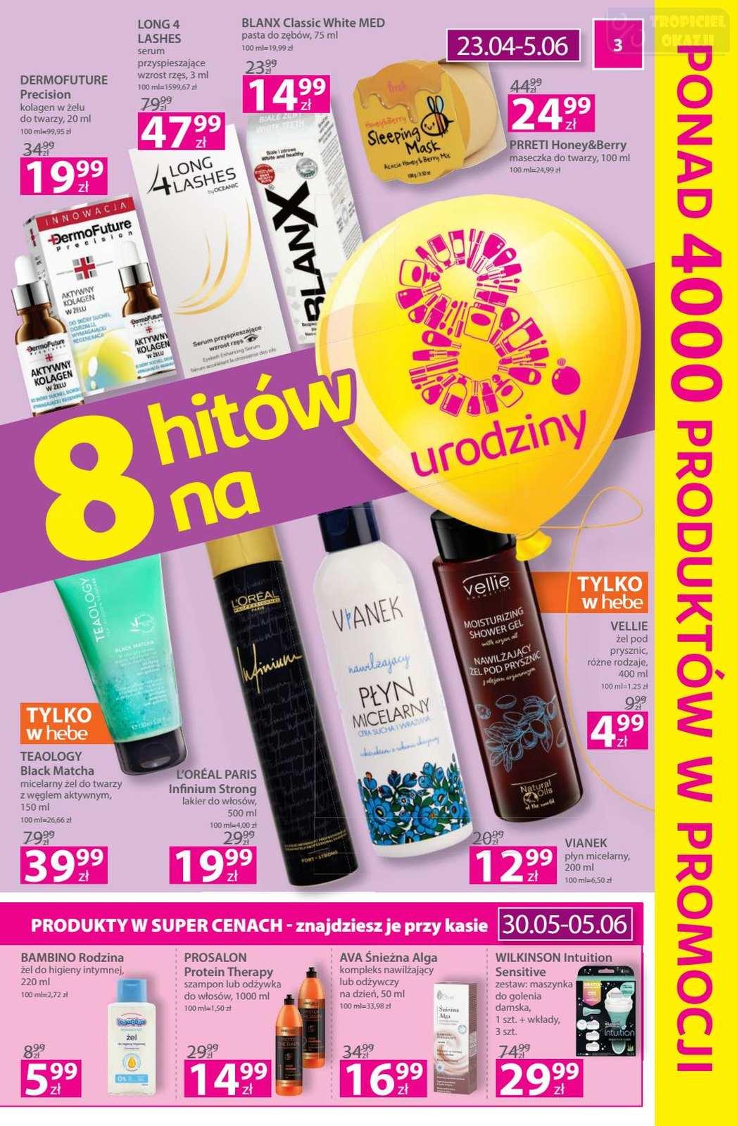 Gazetka promocyjna Hebe str. 3