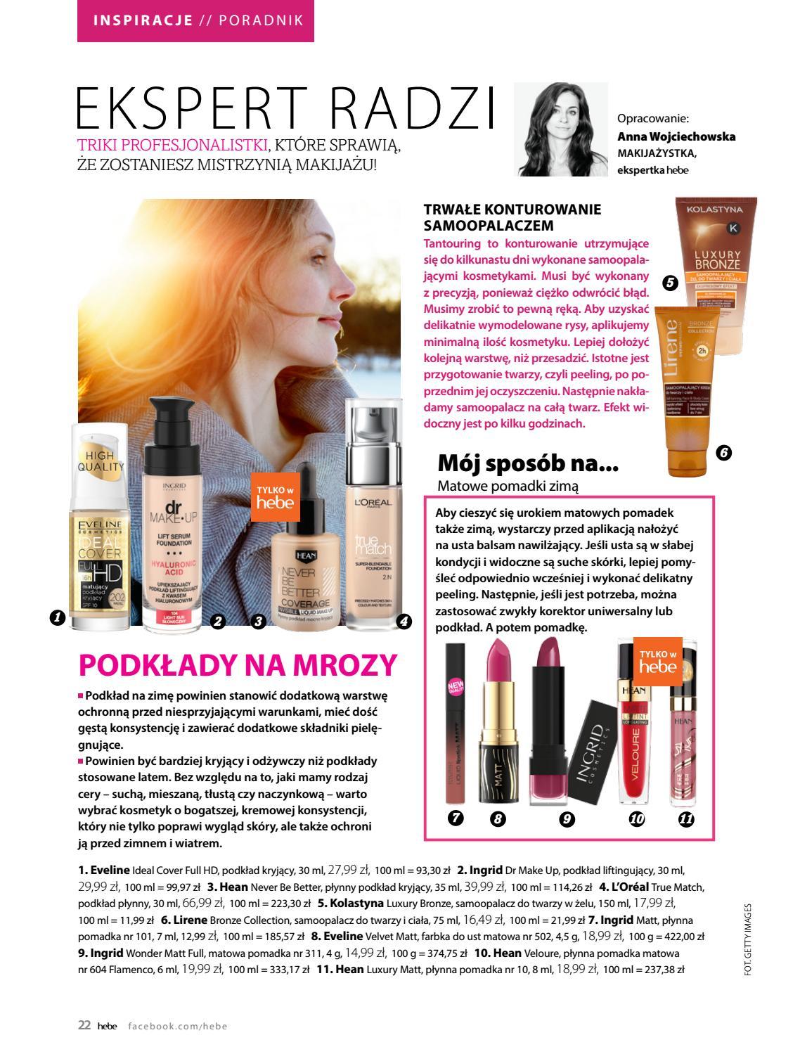 Gazetka promocyjna Hebe str. 22