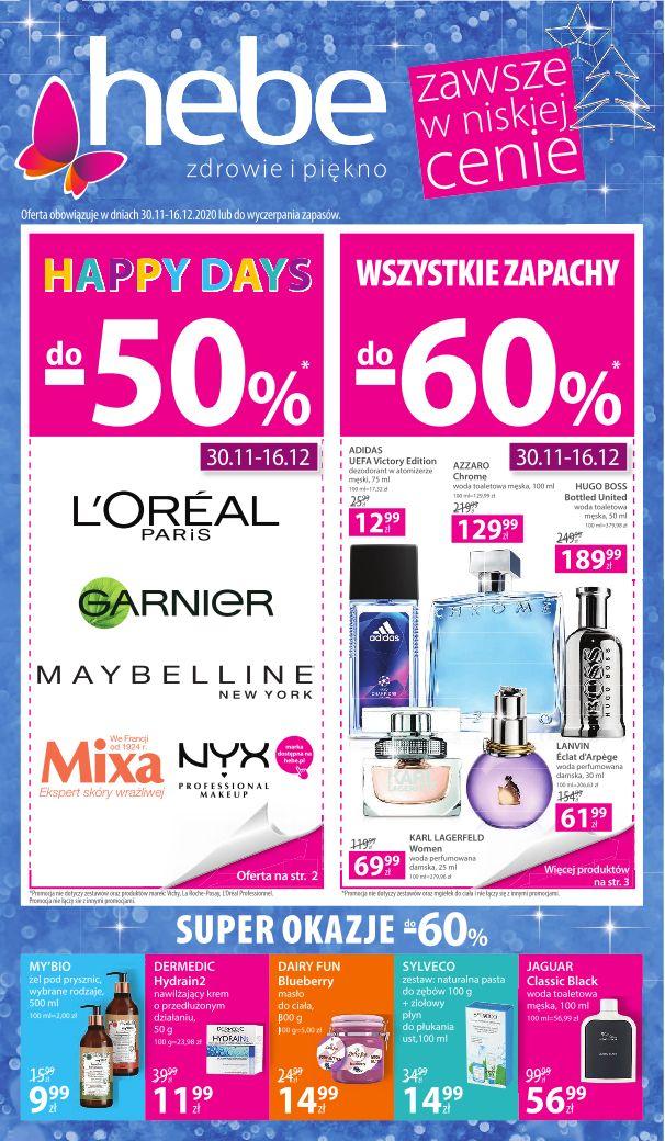 Gazetka promocyjna Hebe str. 1