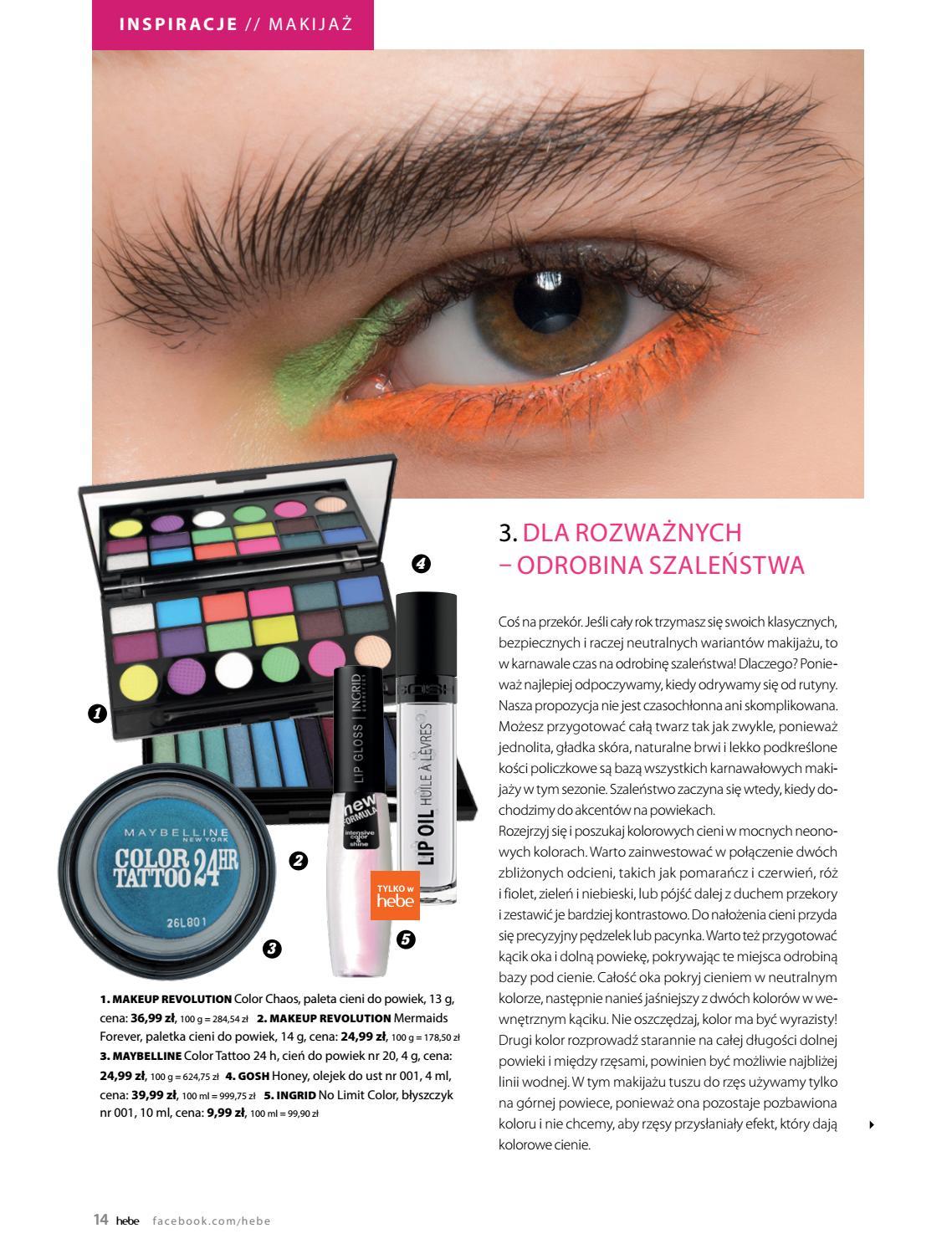 Gazetka promocyjna Hebe str. 14