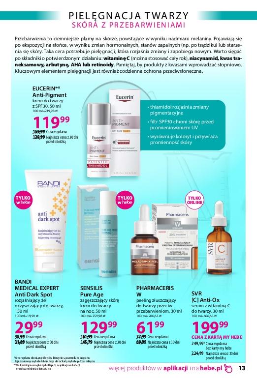 Gazetka promocyjna Hebe str. 13