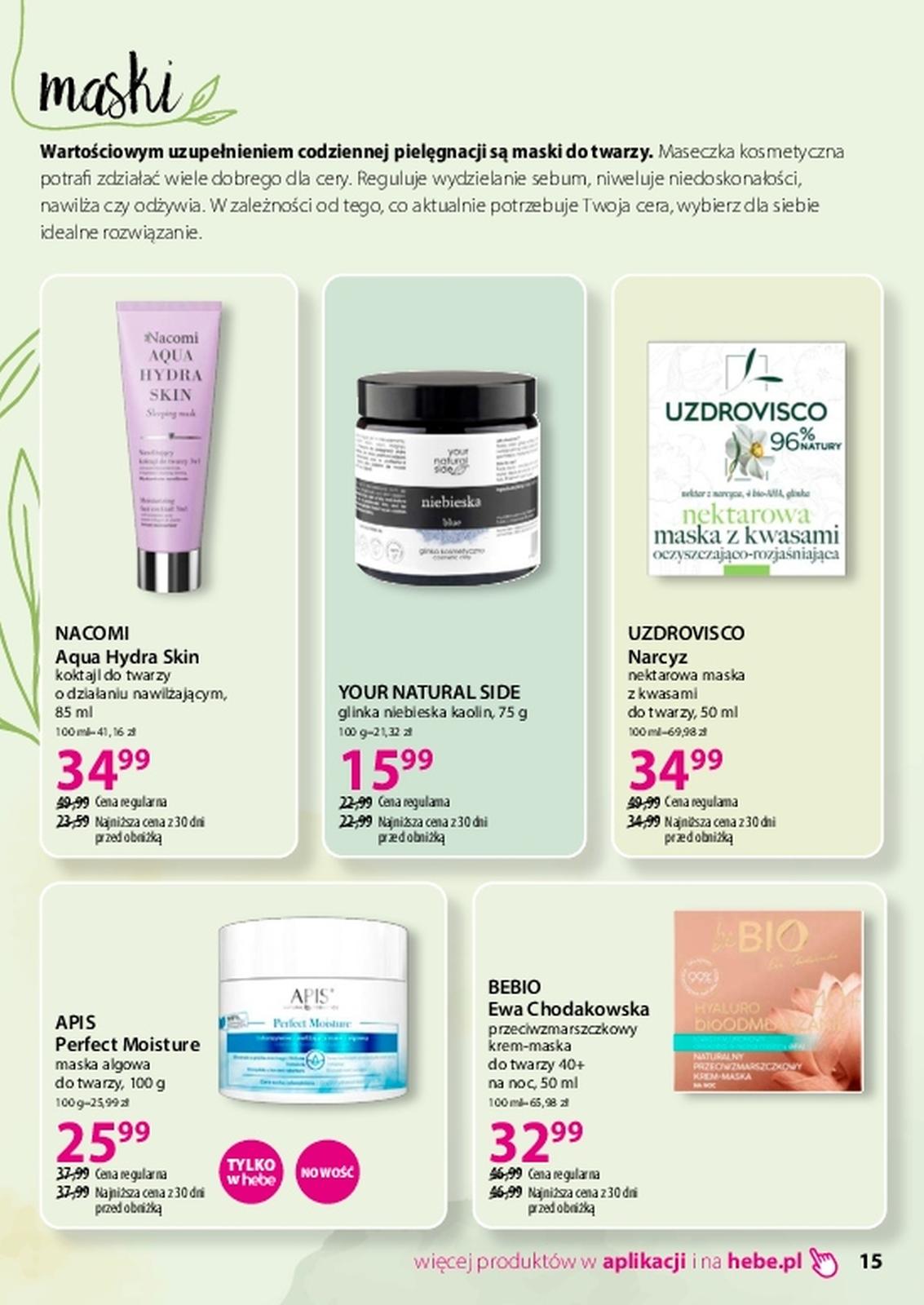 Gazetka promocyjna Hebe str. 15