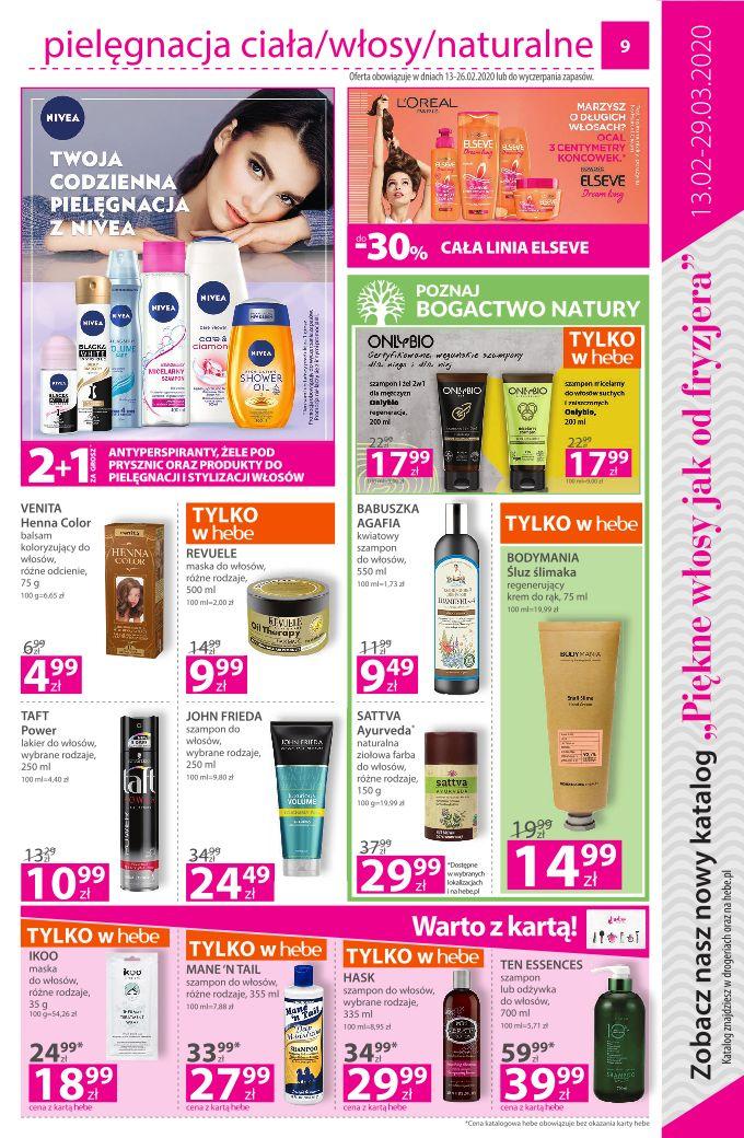 Gazetka promocyjna Hebe str. 9