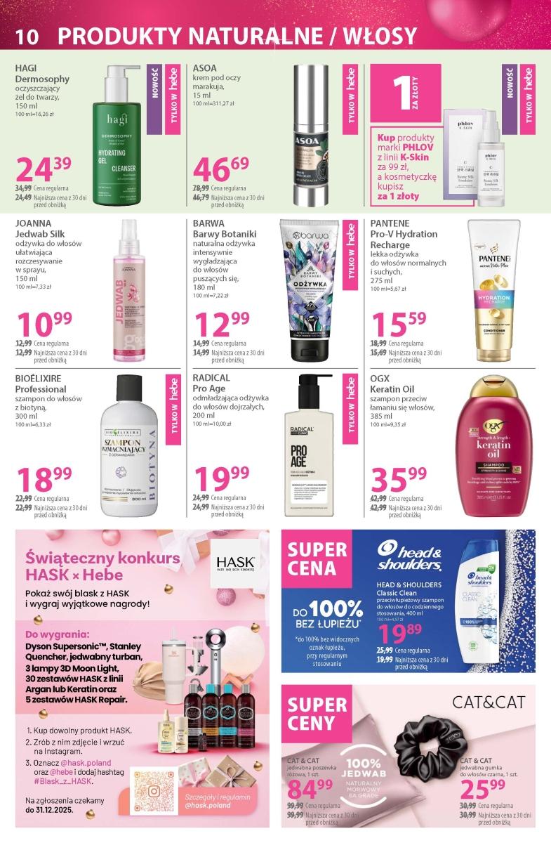Gazetka promocyjna Hebe str. 10