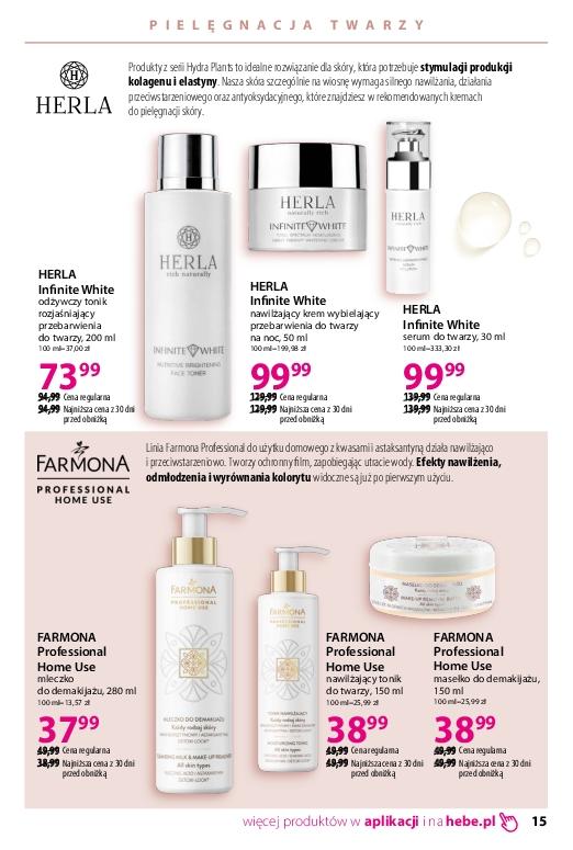 Gazetka promocyjna Hebe str. 15