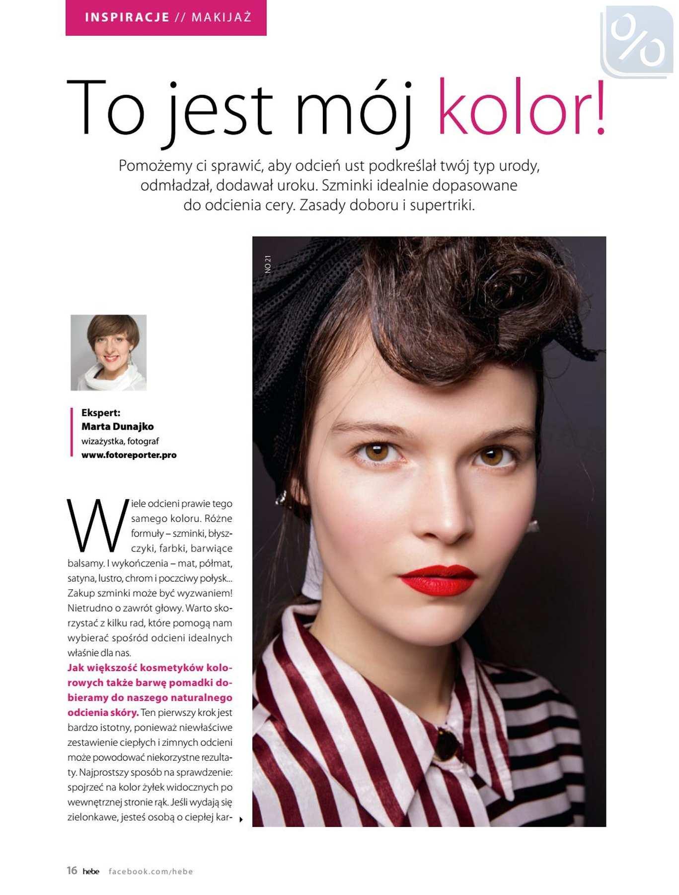 Gazetka promocyjna Hebe str. 16