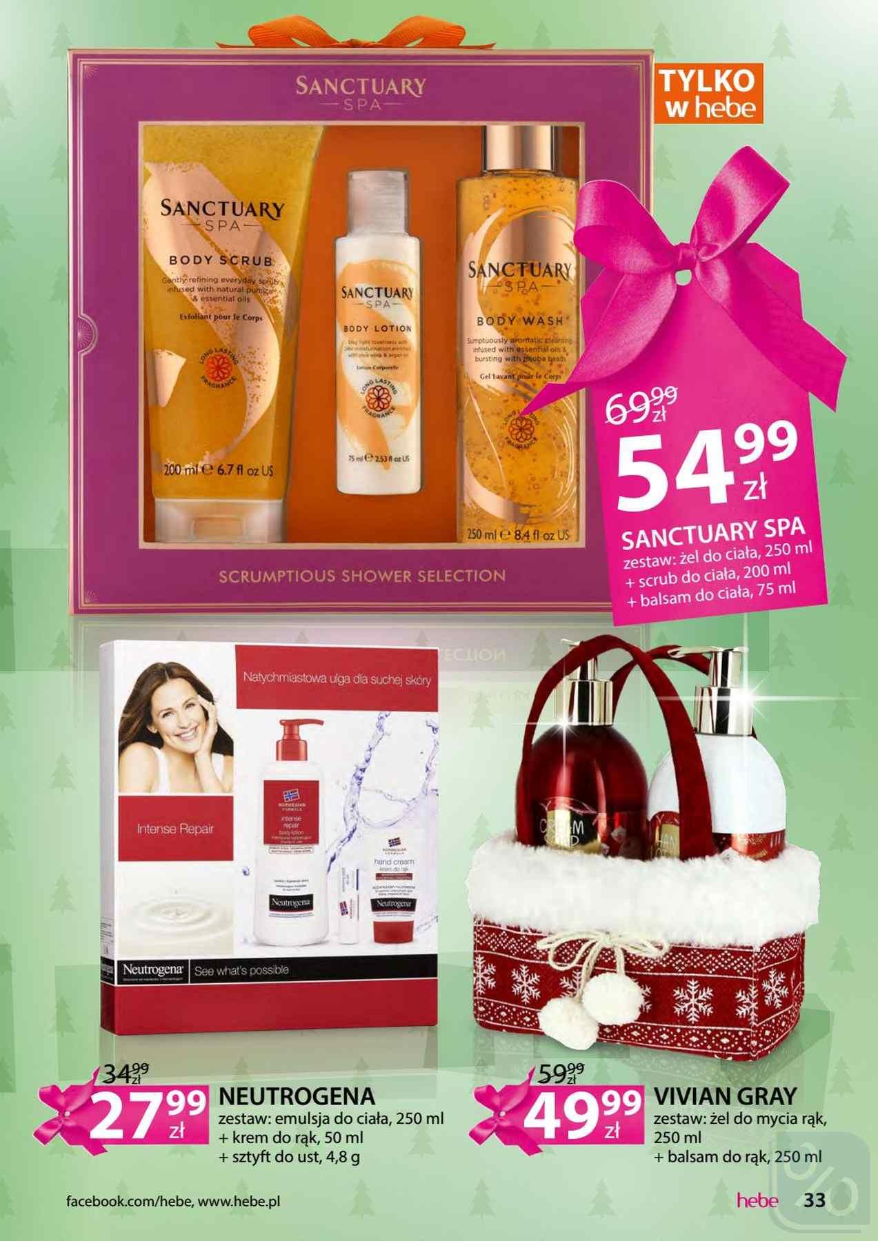 Gazetka promocyjna Hebe str. 33
