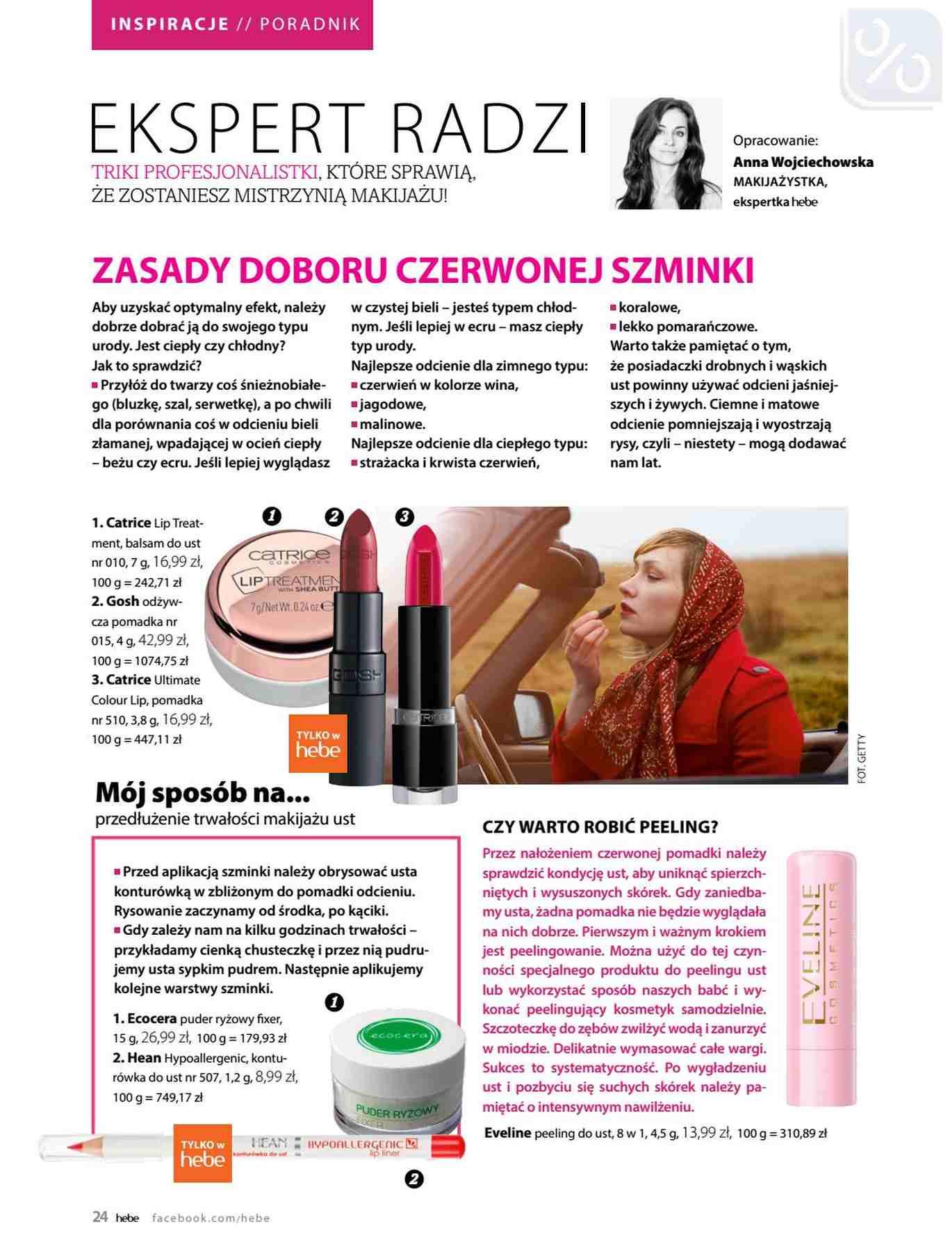 Gazetka promocyjna Hebe str. 24