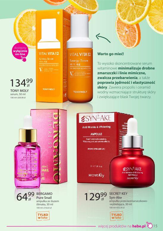 Gazetka promocyjna Hebe str. 15