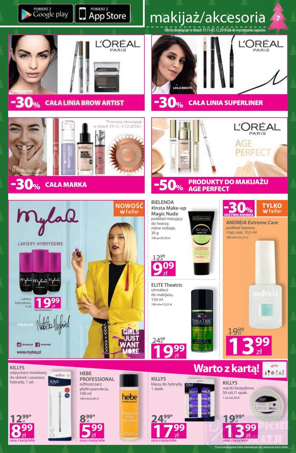 Gazetka promocyjna Hebe str. 7