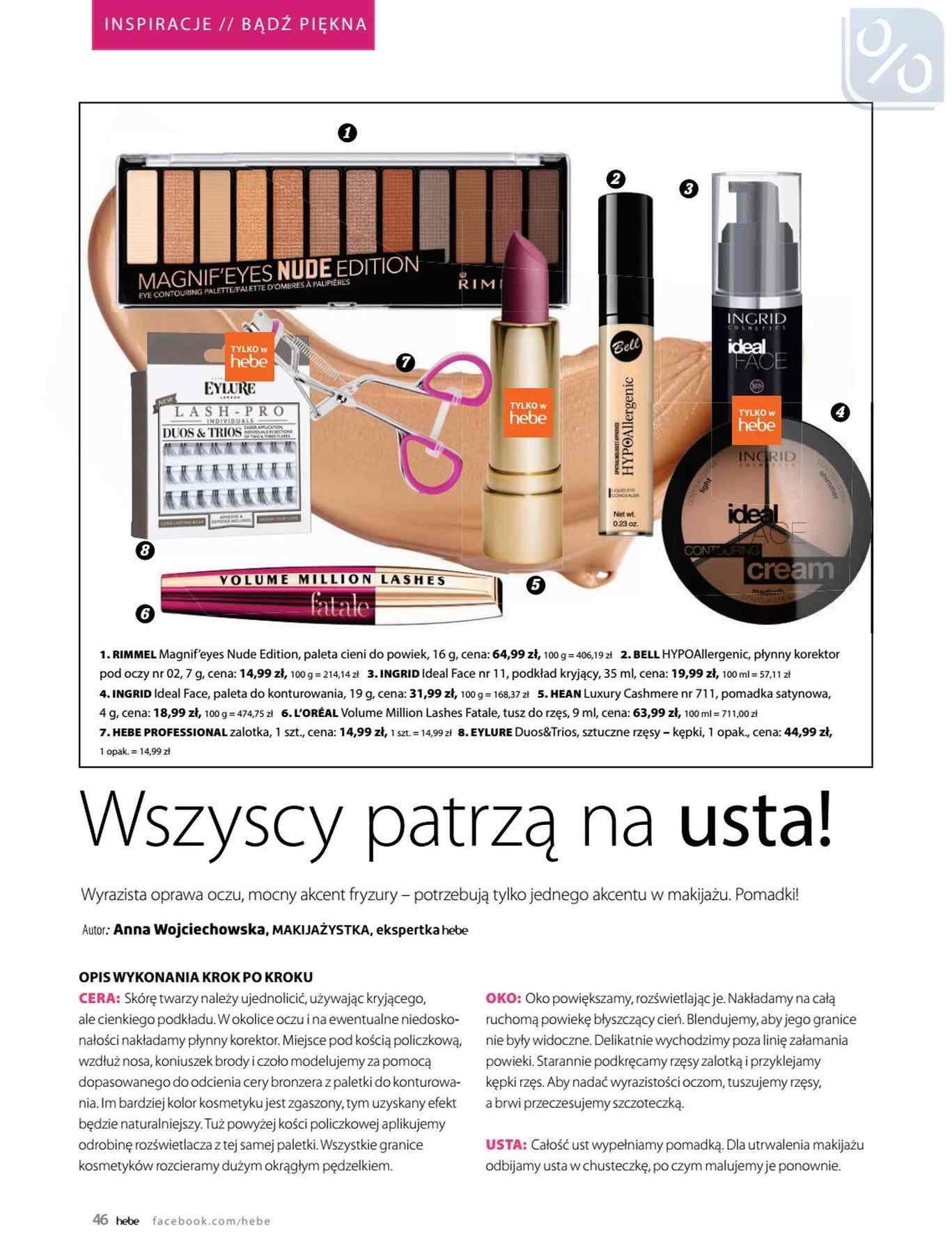 Gazetka promocyjna Hebe str. 46