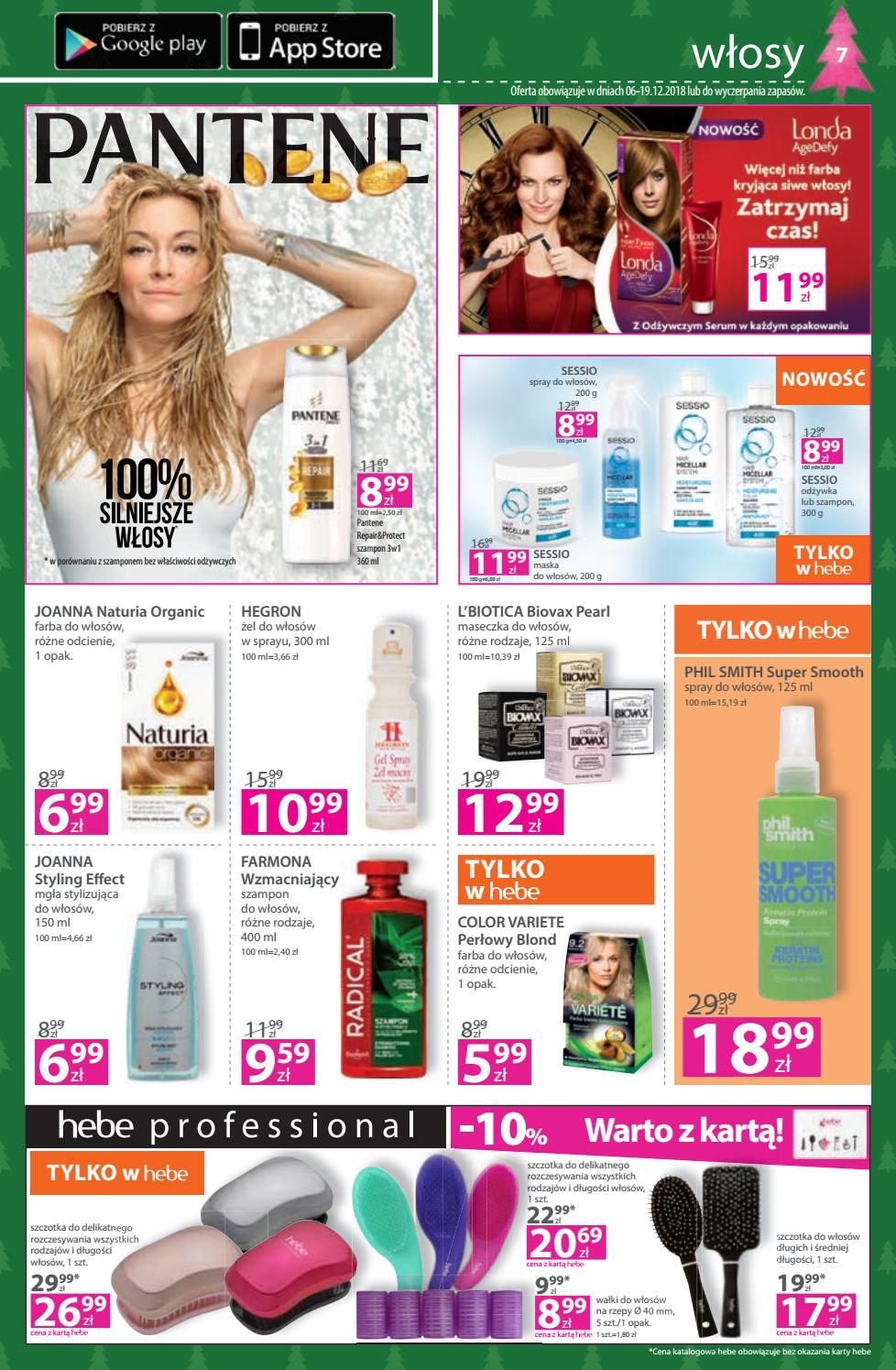 Gazetka promocyjna Hebe str. 7