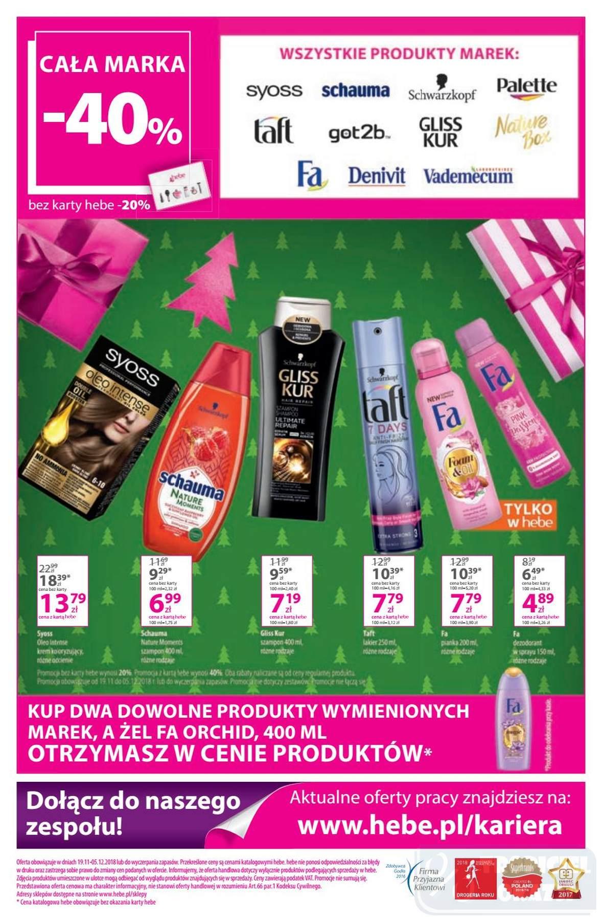 Gazetka promocyjna Hebe str. 16